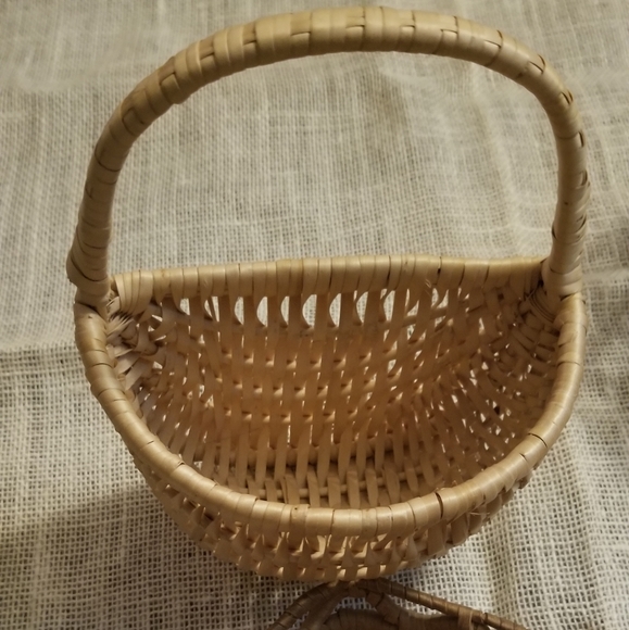 Wicker Basket Vintage Woven Wall Decor Set of 6 - Picture 4 of 7